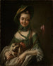 Portrait von Friedericke Sophie Hennig - Josef Melling — Ansicht des Kunstwerks