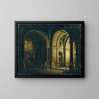 Josef Platzer - Abschied des Julius Sabinus von seiner Familie im Kerker.webp