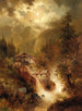 Sturm im Hochgebirge - Josef Thoma — Ansicht des Kunstwerks