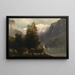 Gosausee - Josef Thoma — gerahmtes Bild an der Wand