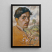 Selbstporträt - Josef Wawra — gerahmtes Bild an der Wand