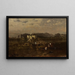 Theresienwiese - Josef Wopfner — gerahmtes Bild an der Wand