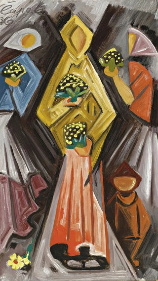 Josef apek - Women With Flowers.webp