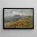 Landschaft - Josep Berga i Boix — gerahmtes Bild an der Wand