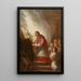Saint Charles Borromée - Joseph Nicolas Jouy — gerahmtes Bild an der Wand