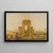 Karnak Ansicht von Süden - Joseph-Philibert Girault de Prangey — gerahmtes Bild an der Wand