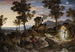 Landschaft mit dem Propheten Bileam und seinem Esel - Joseph Anton Koch — Ansicht des Kunstwerks