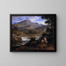 Wasserfälle in Subiaco - Joseph Anton Koch — gerahmtes Bild an der Wand