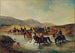 Cavalerie française dans le bassin des chevaux - Joseph Anton Strassgschwandtner — Ansicht des Kunstwerks