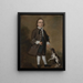 Jérémie Belknap - Joseph Badger — gerahmtes Bild an der Wand