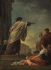 Die Predigt des heiligen Paulus - Joseph Benoît Suvée — Ansicht des Kunstwerks
