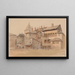 Palais - Joseph Borio — gerahmtes Bild an der Wand