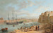 HMS Champion amarré au large de Fort St Angelo La Valette Malte - Joseph Cartwright — Ansicht des Kunstwerks