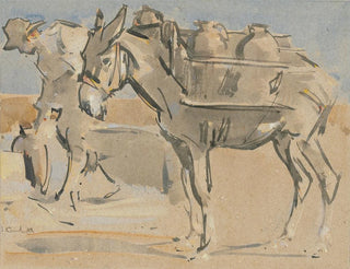 Der Wasserträger - Joseph Crawhall — Ansicht des Kunstwerks