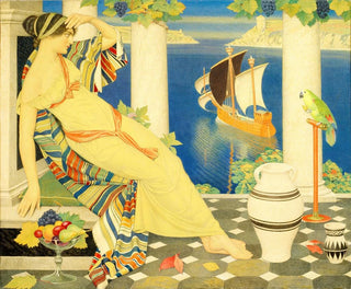Ariane auf Naxos - Joseph Edward Southall — Ansicht des Kunstwerks