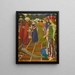 De nouvelles lampes pour d'anciennes - Joseph Edward Southall — gerahmtes Bild an der Wand