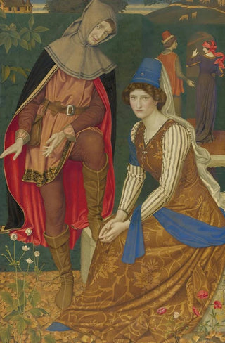 Joseph Edward Southall - The nut brown maid.webp