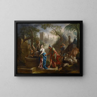 Joseph Esperlin - Rebekka And Eliezer At The Well.webp