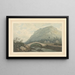 Ansicht des Dorfes am Rydal-Brücke - Joseph Farington — gerahmtes Bild an der Wand