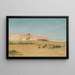 Landschaft Ägyptisch - Joseph Farquharson — gerahmtes Bild an der Wand