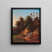 Fontaine de Sainte Rosalie de Palerme - Joseph Firmenich — gerahmtes Bild an der Wand