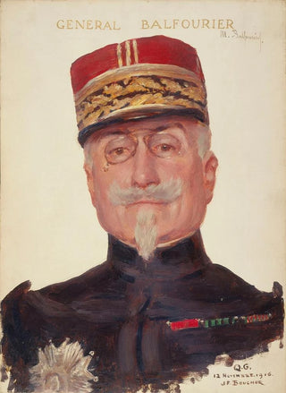 Joseph Flix Bouchor - Portrait du gnral Maurice Balfourier 18521933.webp