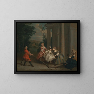 Joseph Francis Nollekens - Children Playing with a Hobby Horse.webp