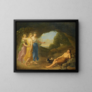 Joseph Franois Ducq - The Dream Of Daphnis In Which The Nymphs Foretell The Safe Return Of Chloe.webp