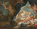 Psyché entdeckt den schlafenden Cupido - Joseph Goupy — Ansicht des Kunstwerks