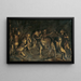 Bacchanale d'enfants - Joseph Hauzinger — gerahmtes Bild an der Wand