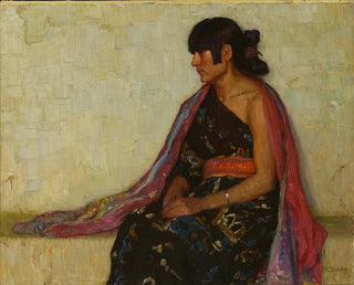 Robe hopi ancienne crucifiée - Joseph Henry Sharp — Ansicht des Kunstwerks