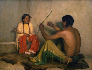 L'arc gebrochen - Joseph Henry Sharp — Ansicht des Kunstwerks