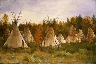 Joseph Henry Sharp - The Summer Camp.webp