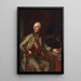 Portrait de Joseph II - Joseph Hickel — gerahmtes Bild an der Wand