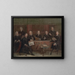 Studie für ein Gruppenporträt - Joseph Highmore — gerahmtes Bild an der Wand