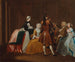 Die Familie Harlowe in Clarisse von Samuel Richardson - Joseph Highmore — Ansicht des Kunstwerks