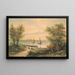 Lac Chautauqua - Joseph Hoover — gerahmtes Bild an der Wand