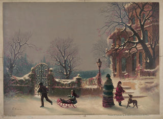 Die erste Schneefall - Joseph Hoover — Ansicht des Kunstwerks