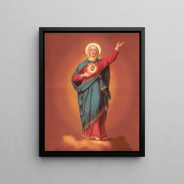 Joseph Hoover - Virgin Mary with heart emblem.webp