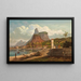 Rio de Janeiro Mont Corcovado und Bucht von Botafogo - Joseph Lee — gerahmtes Bild an der Wand