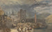 Vue de Boppart avec personnages sur la rive - Joseph Mallord William Turner — Ansicht des Kunstwerks