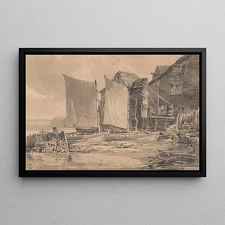 Joseph Mallord William Turner - Fishermans Cottage Dover.webp