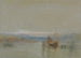 Bateaux de Pêche Calmes au Large du Havre - Joseph Mallord William Turner — Ansicht des Kunstwerks