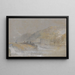 Flusslandschaft mit Fischern beim Angeln von einem Wehr - Joseph Mallord William Turner — gerahmtes Bild an der Wand