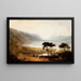 Lac Léman depuis Montreux - Joseph Mallord William Turner — gerahmtes Bild an der Wand