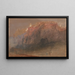 Luxemburg - Joseph Mallord William Turner — gerahmtes Bild an der Wand