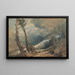 Mer de Glace dans la vallée de Chamonix, Suisse - Joseph Mallord William Turner — gerahmtes Bild an der Wand