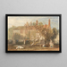 Manoir de Steeton près de Farnley - Joseph Mallord William Turner — gerahmtes Bild an der Wand