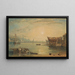 Teignmouth, Devonshire - Joseph Mallord William Turner — gerahmtes Bild an der Wand