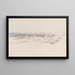 Le Carnet de Croquis de la Manche 27 - Joseph Mallord William Turner — gerahmtes Bild an der Wand